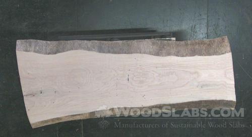 White Ash Wood Slab #394-FBA-YZOF