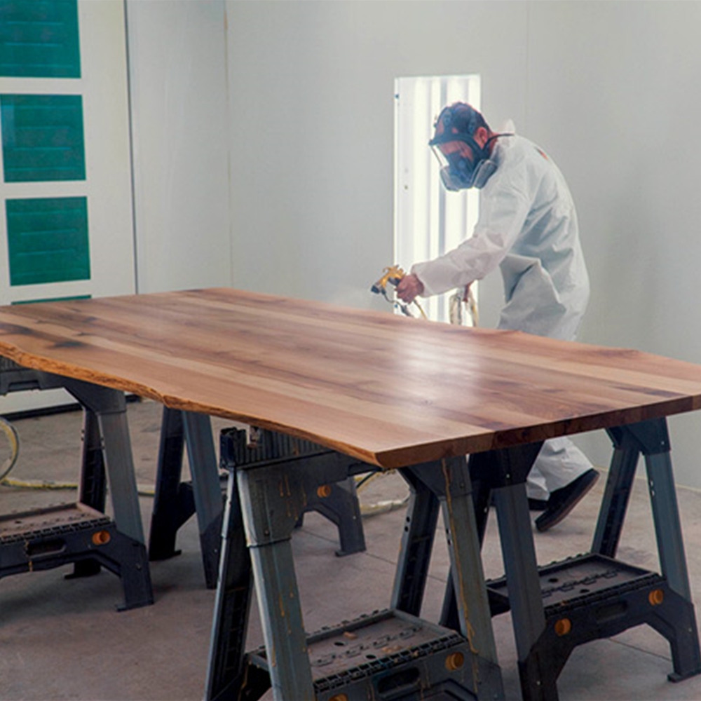 Wood Slab Finishing Service