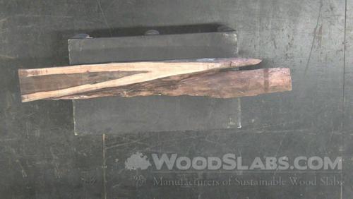 Brazilian Ebony / Pau Santo Wood Slab #BGO-YRG-W60Y