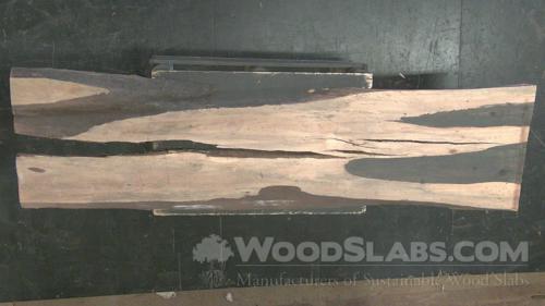 Brazilian Ebony / Pau Santo Wood Slab #CF2-OT5-T982