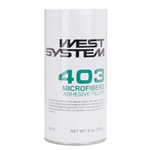 6 Ounce West System 403-9 Microfiber Filler
