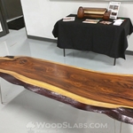 Wood Slab Table DIY