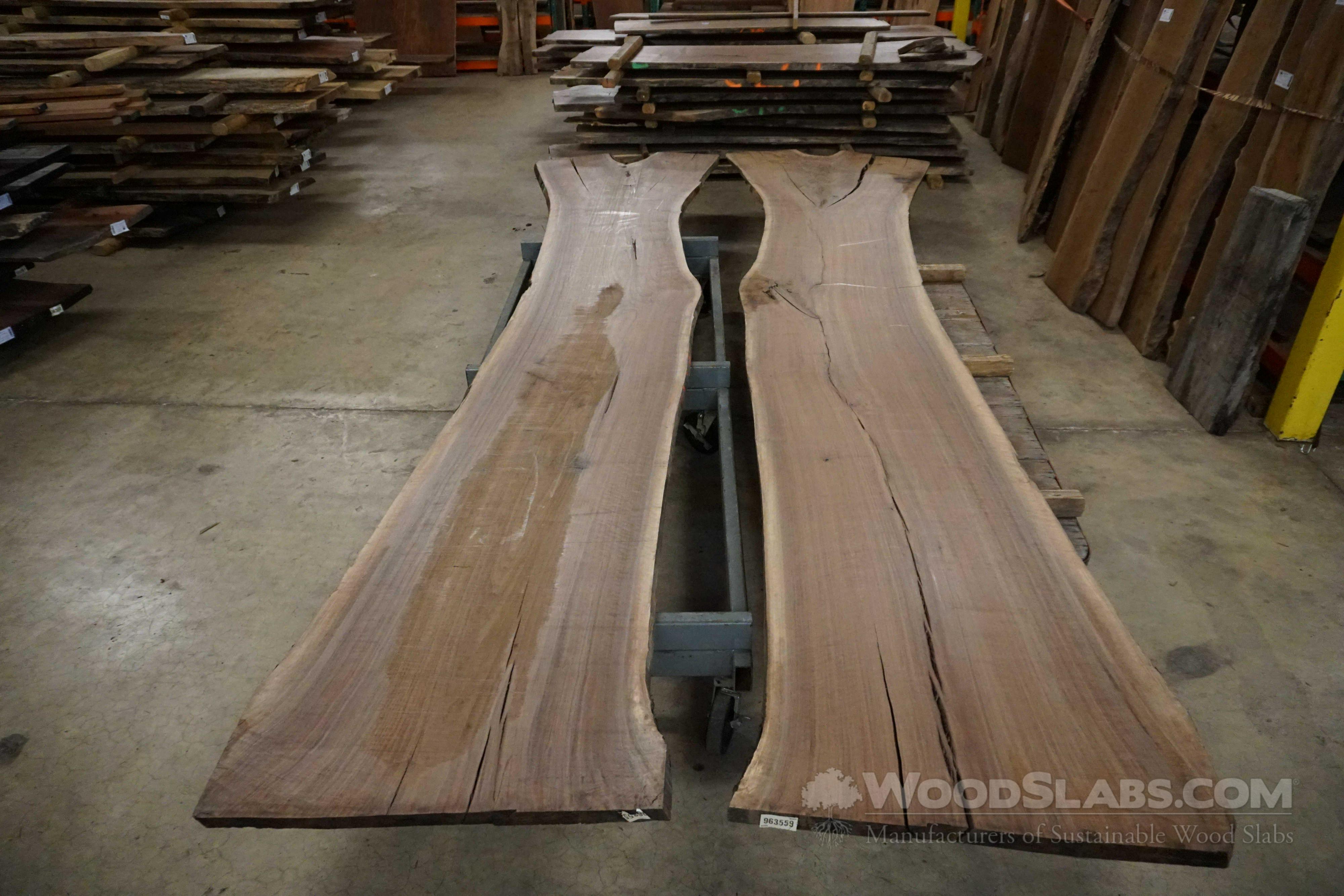 Bookmatched Wood Slabs