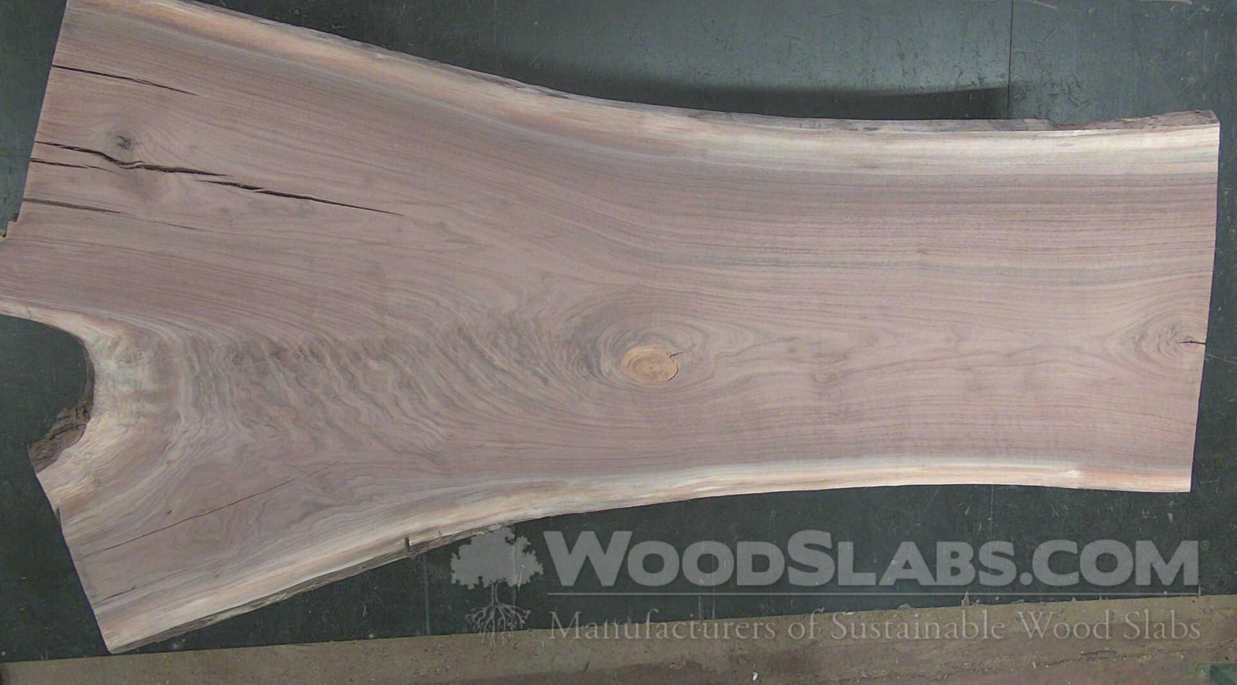 Live Edge Slab - Black Walnut 64 x 21 x 2-1/2 (#206)