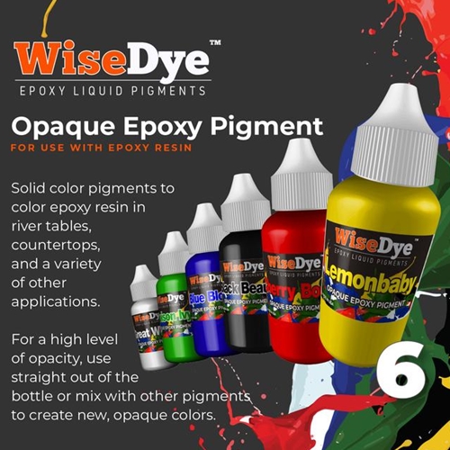 6 Pack - Opaque Epoxy Pigment