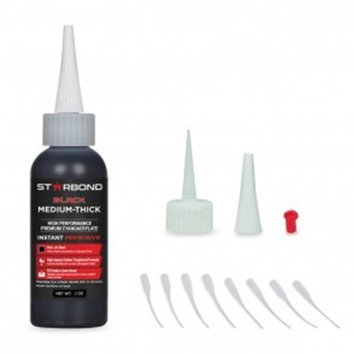 KBL-500 Starbond Black Medium-Thick CA Glue