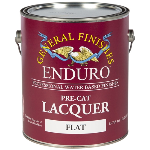 Enduro Pre-Cat Lacquer Flat - Gallon