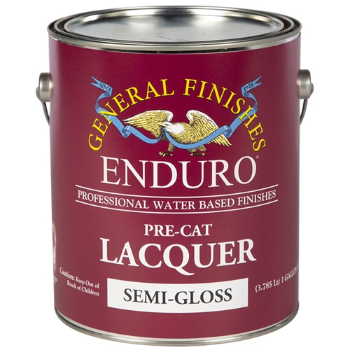 Enduro Pre-Cat Lacquer Semi-Gloss - 1 Gallon