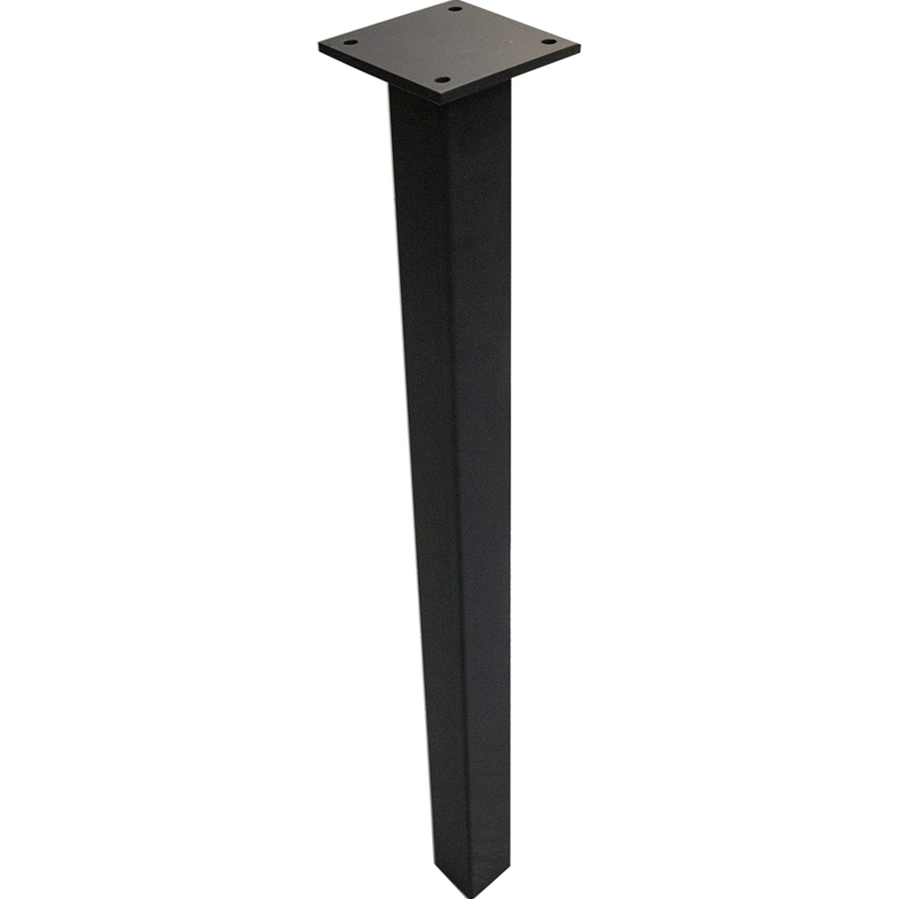 Pillar Base Flat Black  - 30"