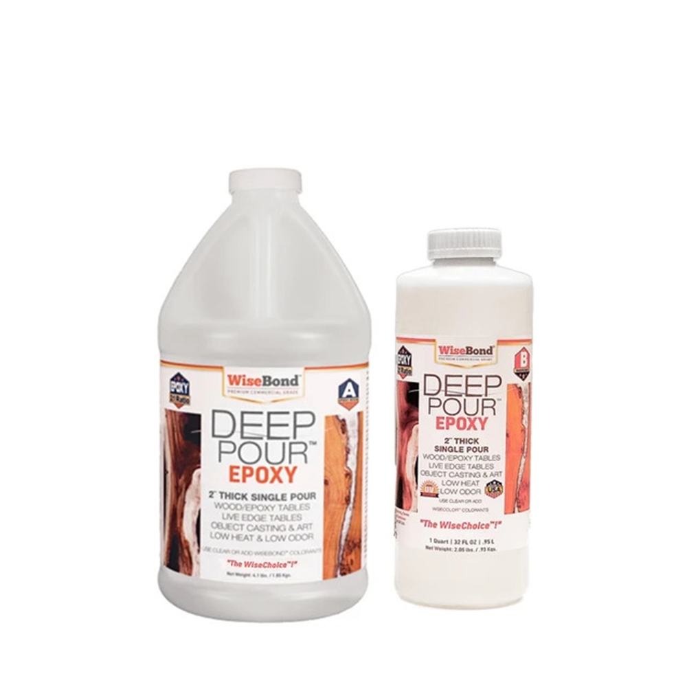 WiseBond Deep Pour Epoxy, 0.75 Gallon Kit