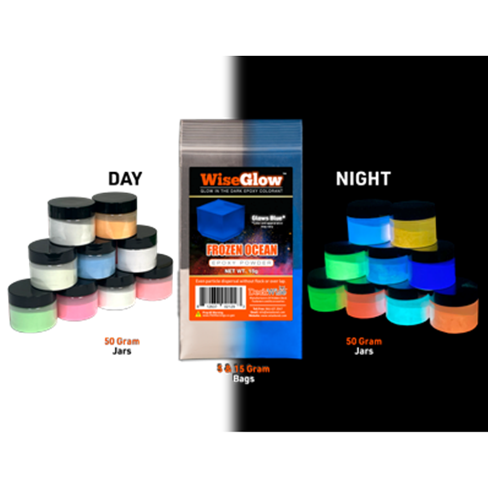 WiseBond™ WiseGlow™ Epoxy Colorant Variety Pack (9 - 5g)