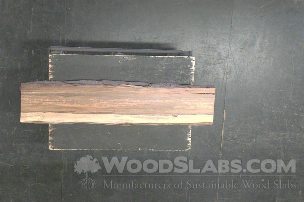 Brazilian Ebony / Pau Santo Wood Slab #DBA-U6Q-OQSL
