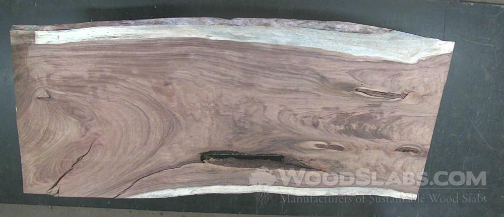 Parota Wood Slab #83F-Y1K-Z9B3