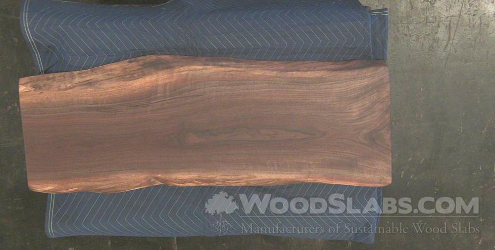 Walnut Wood Slab #QY6-1YQ-EDLC