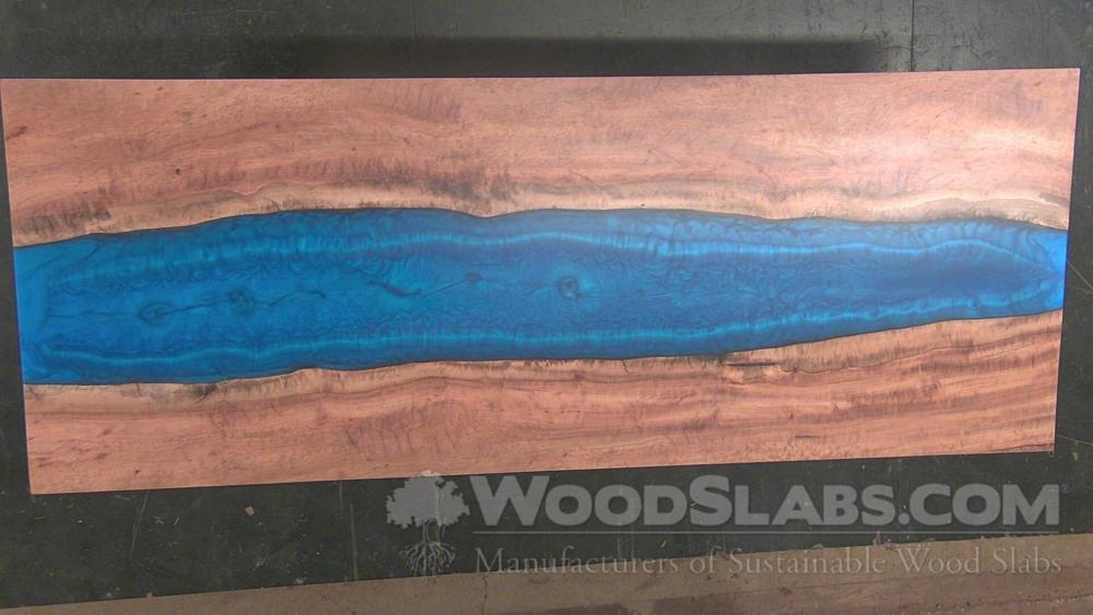 Tigerwood Wood Slab #F5D-705-5TKY