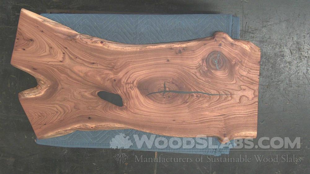 Chestnut Oak Wood Slab #HBS-VHC-IZG2