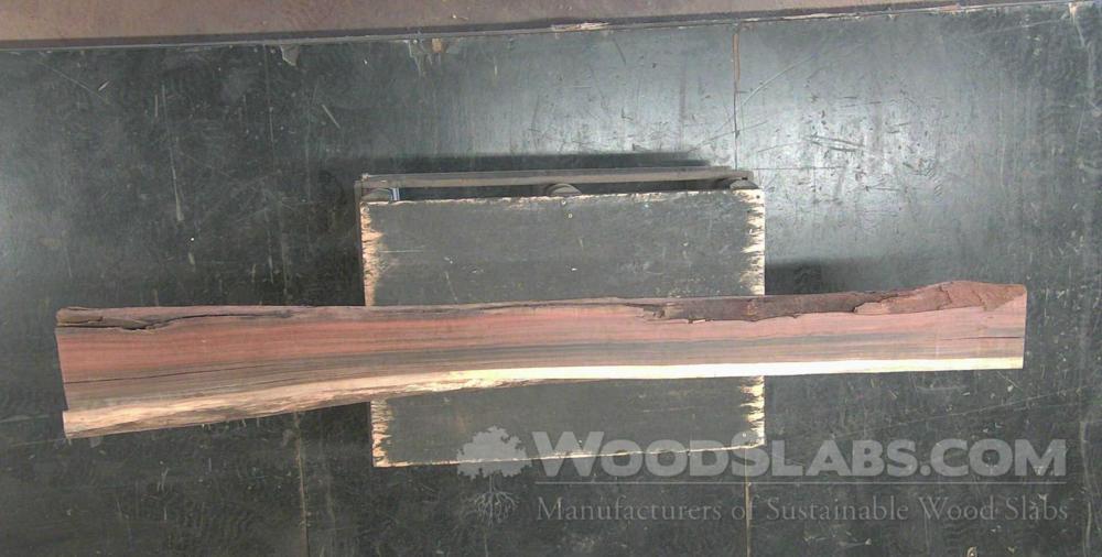 Brazilian Ebony / Pau Santo Wood Slab #QPL-0OH-9P69