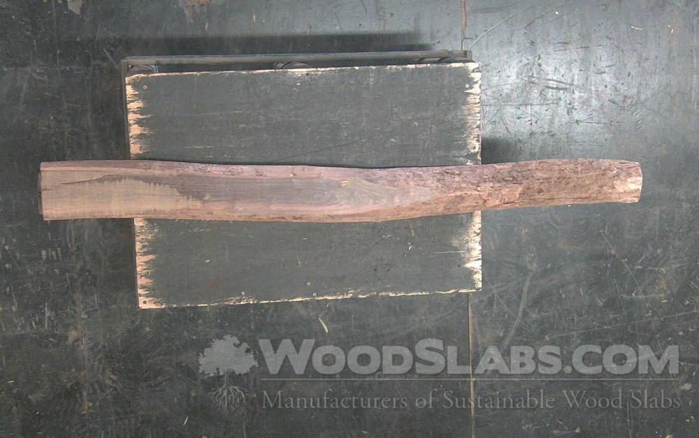 Brazilian Ebony / Pau Santo Wood Slab #Z7L-0F5-8A02