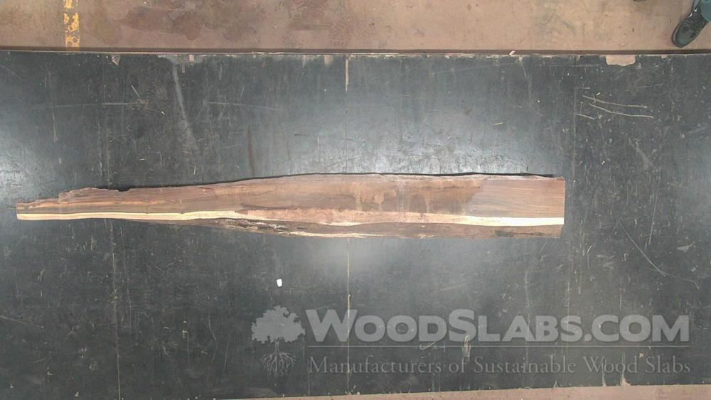 Brazilian Ebony / Pau Santo Wood Slab #XMJ-JD0-SH75