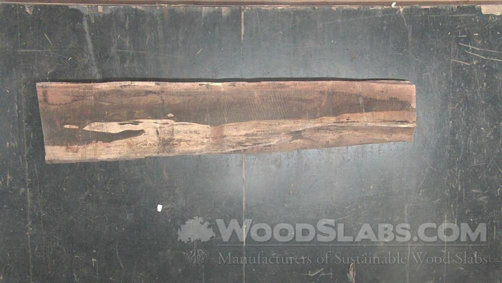 Brazilian Ebony / Pau Santo Wood Slab #YAG-B6B-BECY