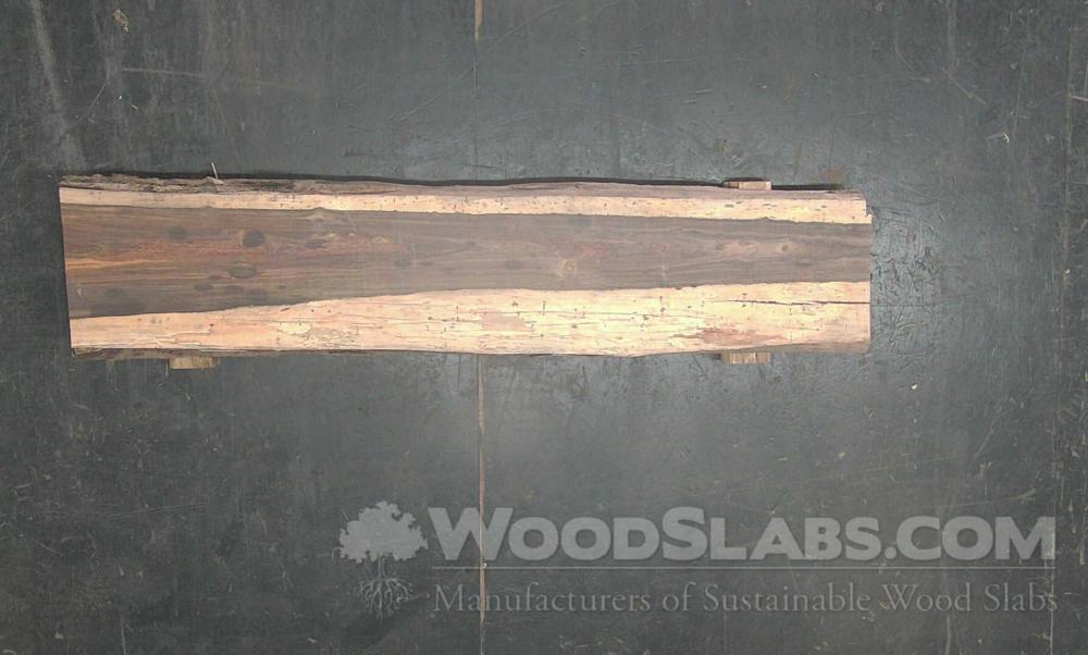 Brazilian Ebony / Pau Santo Wood Slab #GEH-ODS-VZ4P