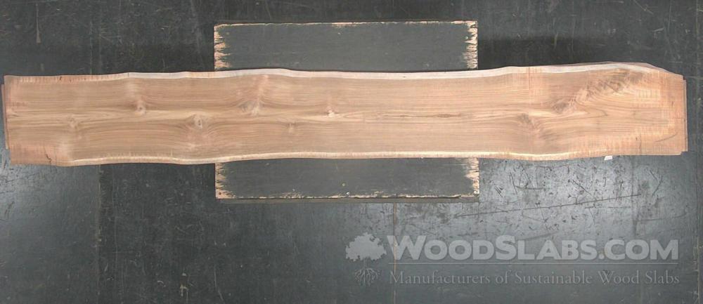 African Teak Wood Slab #TIO-9QR-A60P