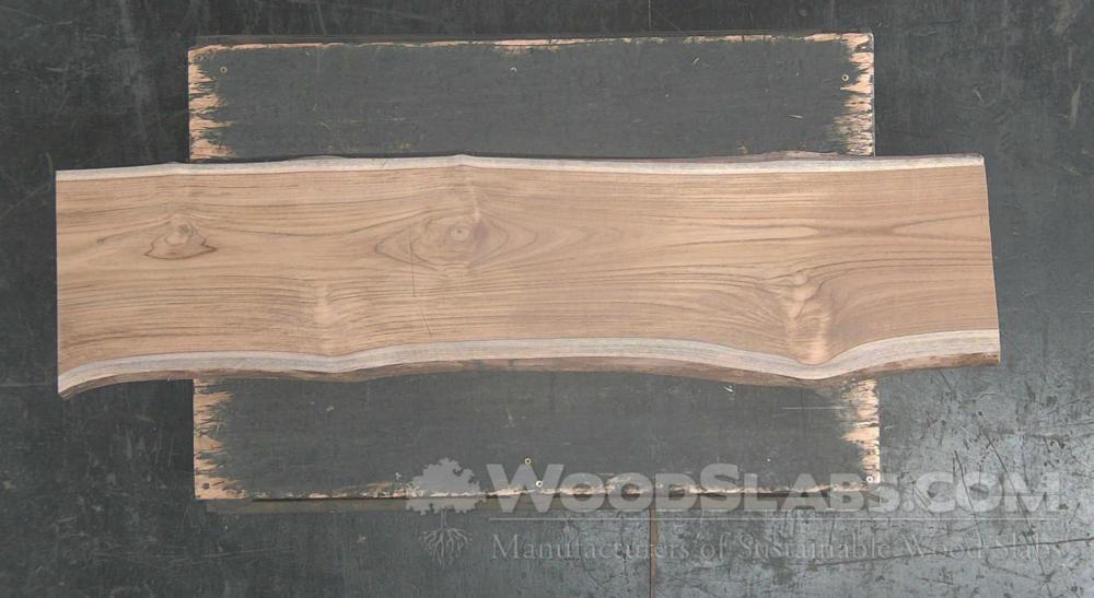 African Teak Wood Slab #MOA-FYY-Q607
