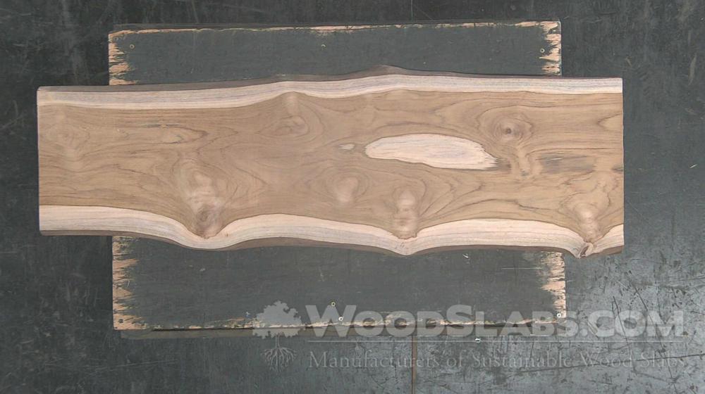 African Teak Wood Slab #196-807-UUGJ
