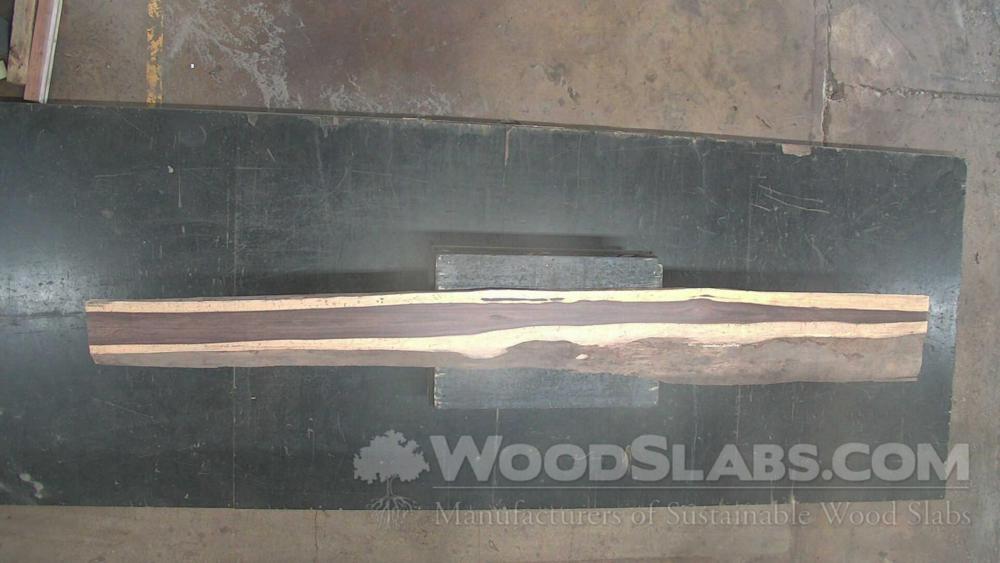 Brazilian Ebony / Pau Santo Wood Slab #EJB-UEF-NN2E