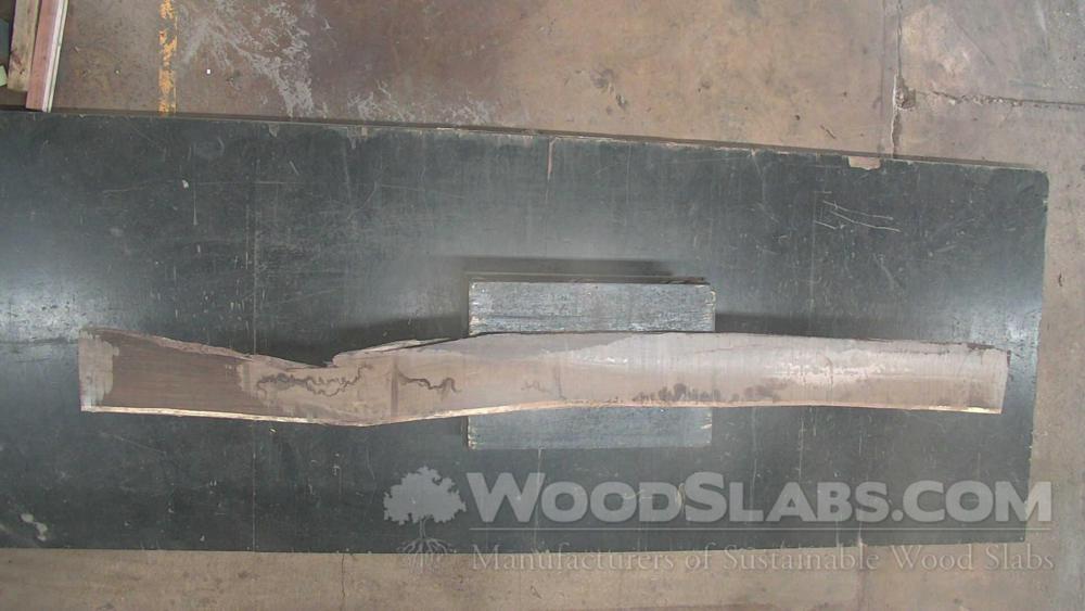 Brazilian Ebony / Pau Santo Wood Slab #N6K-QCM-U4BG