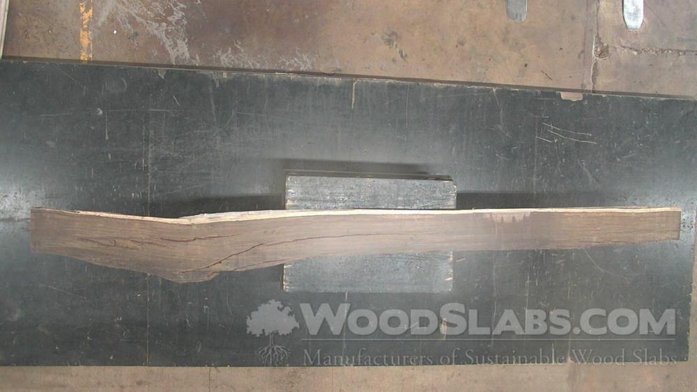 Brazilian Ebony / Pau Santo Wood Slab #29Q-7WR-Y8RU
