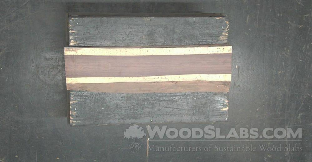 Brazilian Ebony / Pau Santo Wood Slab #CS1-JF5-4N1X