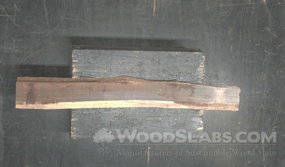 Brazilian Ebony / Pau Santo Wood Slab #61B-K5S-DKOI