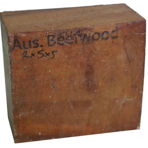 2" x 5" x 5" Australian Beefwood Turning Blanks