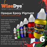 6 Pack - Opaque Epoxy Pigment