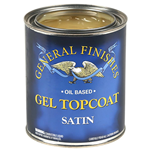 Gel Topcoat Satin - 1 Gallon