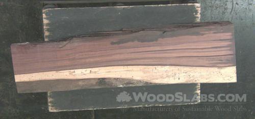 Brazilian Ebony / Pau Santo Wood Slab #LJI-Q63-CSHF