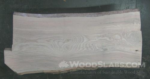 White Ash Wood Slab #8DR-JA6-XD2K