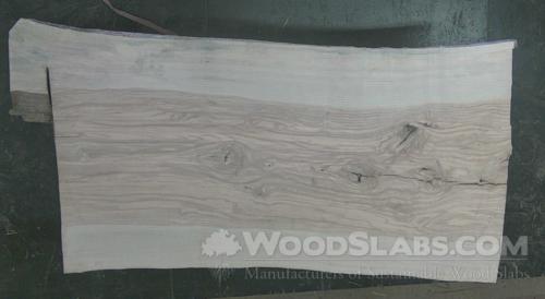 White Ash Wood Slab #622-JBW-Y84I