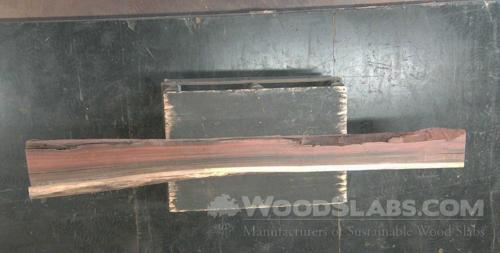 Brazilian Ebony / Pau Santo Wood Slab #QPL-0OH-9P69