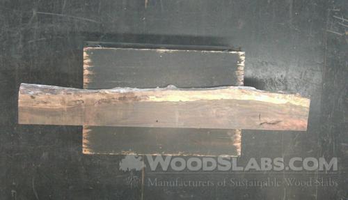 Brazilian Ebony / Pau Santo Wood Slab #BUX-X5Y-B48F