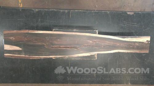 Brazilian Ebony / Pau Santo Wood Slab #TPO-RXJ-KADL