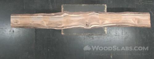 African Teak Wood Slab #1YR-BGD-81QR