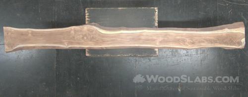 African Teak Wood Slab #LD9-MIT-XETE