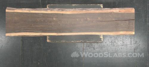Brazilian Ebony / Pau Santo Wood Slab #GXO-GV1-L3BP