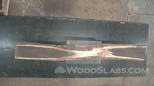 Brazilian Ebony / Pau Santo Wood Slab #99A-TQT-HS7D