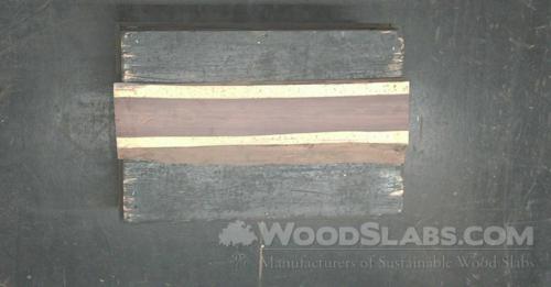 Brazilian Ebony / Pau Santo Wood Slab #CS1-JF5-4N1X