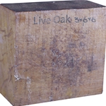 3" x 6" x 6" Live Oak Turning Blanks