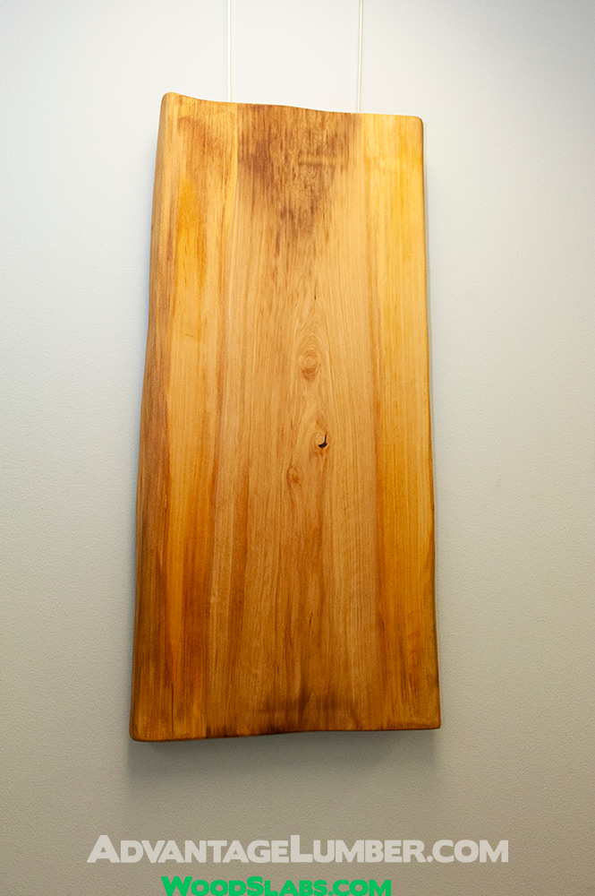 finished cypress wood slab