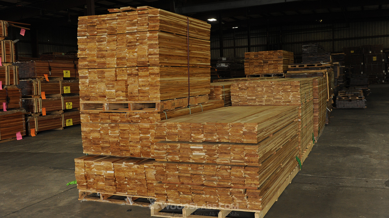 teak slabs